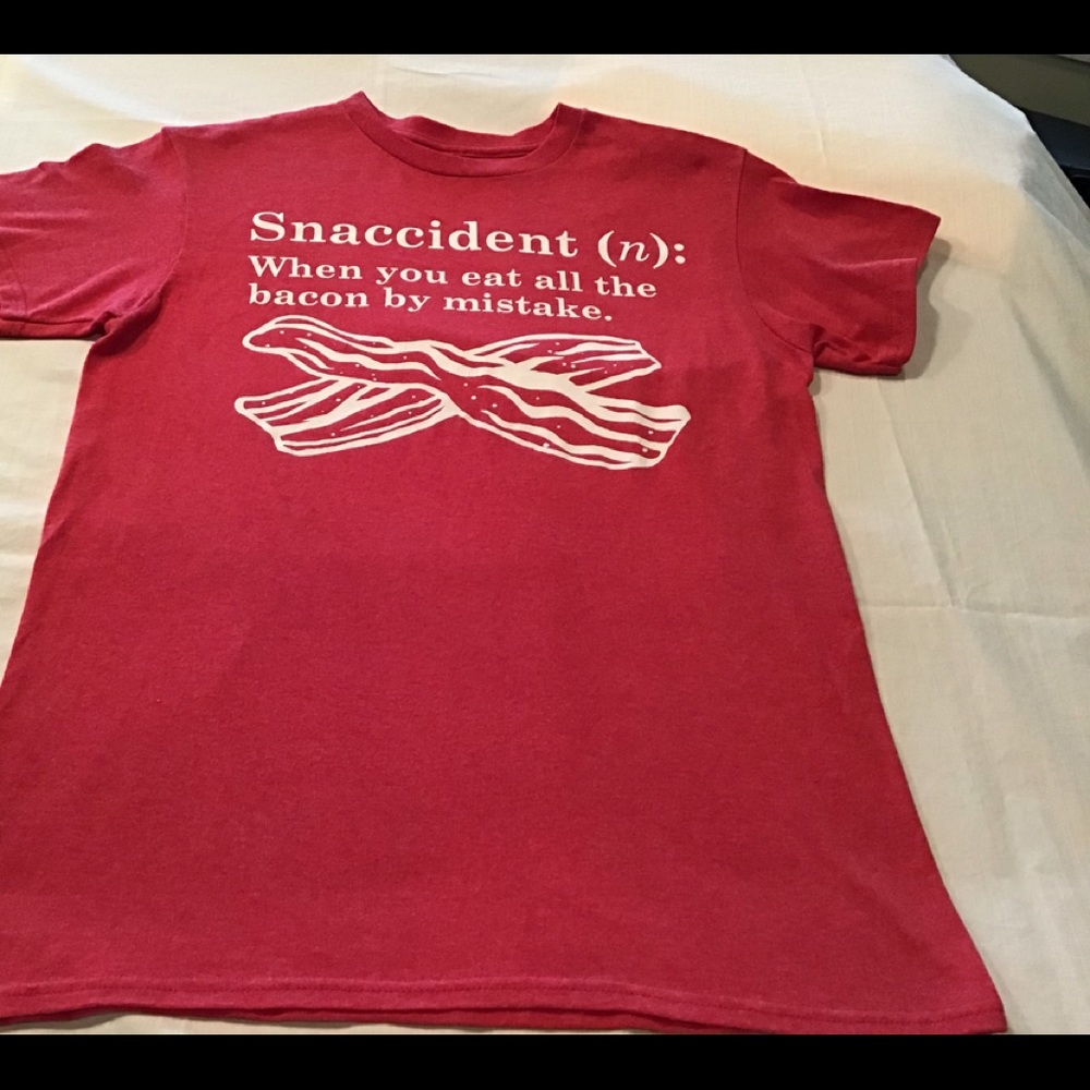BACON lovers T-shirt size M